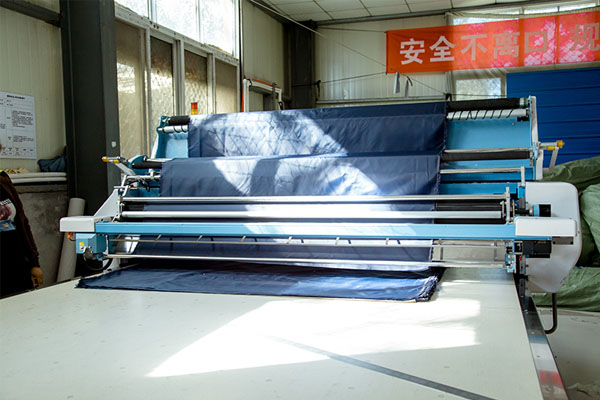fabric inspection and shrinking machine